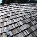 Are wood shake roofs a fire hazard?