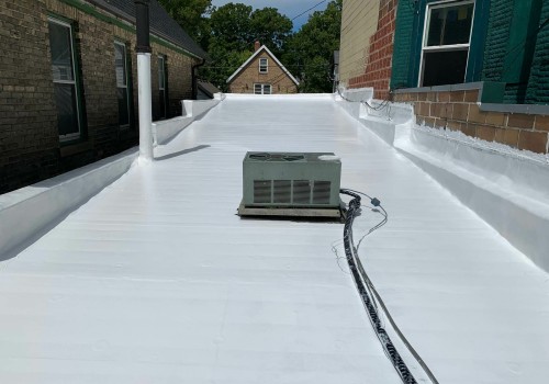 What roof keeps house cooler?