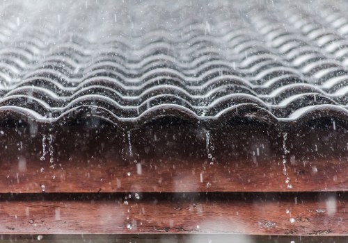 Can you waterproof a roof from inside?